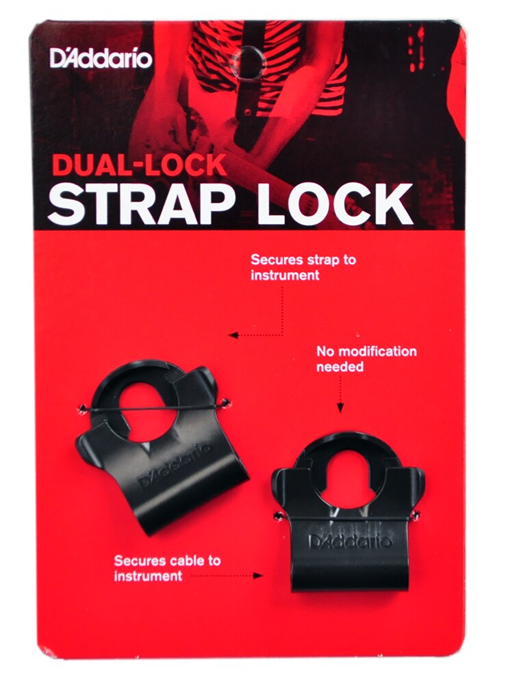 DADDARIO/DUAL-LOCK STRAP LOCK [PW-DLC-01]