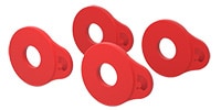 DADDARIO / FLEX LOCK STRAP BLOCKS Red