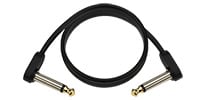 DADDARIO / PW-FPRR-02 Flat Patch Cable Matching Right-Angle 2ft