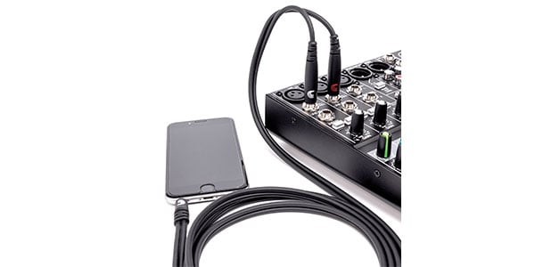 DADDARIO / PW-MPTS-06 1/8" to Dual 1/4" Audio Cable画像3
