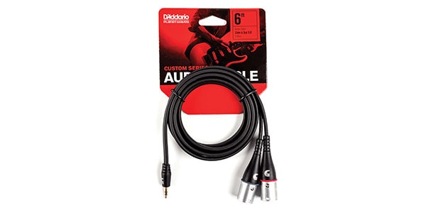 DADDARIO / PW-MPXLR-06 1/8" to Dual XLR Audio Cable画像2