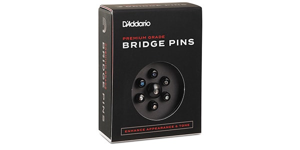 DADDARIO ( ダダリオ )  / PWPS2 Wood Bridge Pin Ebony/Abalone画像3