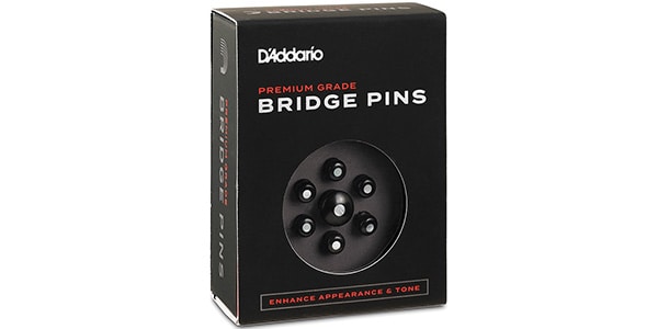 DADDARIO ( ダダリオ )  / PWPS3 Wood Bridge Pin Ebony/Pearl画像3