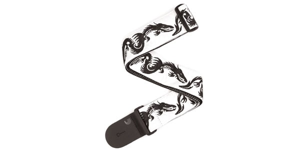 DADDARIO / T20W1500 NYLON WOVEN GUITAR STRAP Dragon Tattoo Art