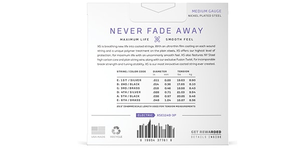 DADDARIO / XSE1149-3P 3Pack Medium画像3