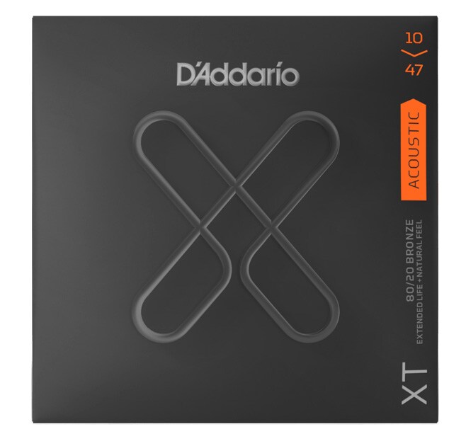 DADDARIO/XTABR1047 XT Acoustic 80/20 Bronze Extra Light