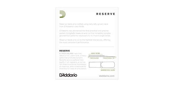 D'Addario Woodwinds / アルトサックスリード レゼルヴ 2.5 画像2