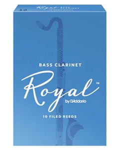 D’Addario Woodwinds バスクラリネットリード リコ ロイヤル 3.0
