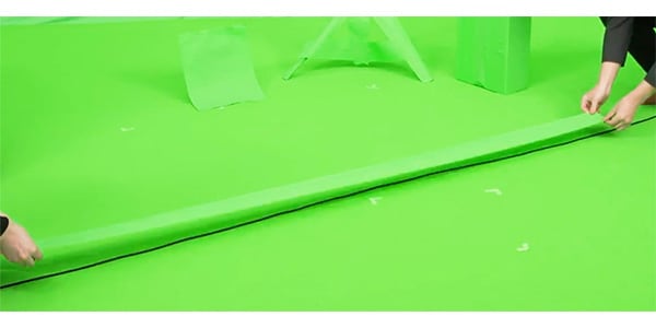 ダイヤテックス ( ダイヤテックス )  / 仮設コード固定用テープ デジタルグリーン画像2