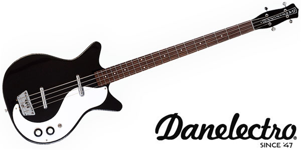 DANELECTRO ( ダンエレクトロ ) 59DC Long Scale Bass Black 送料無料