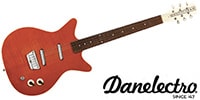 DANELECTRO 59 DIVINE Flame Maple