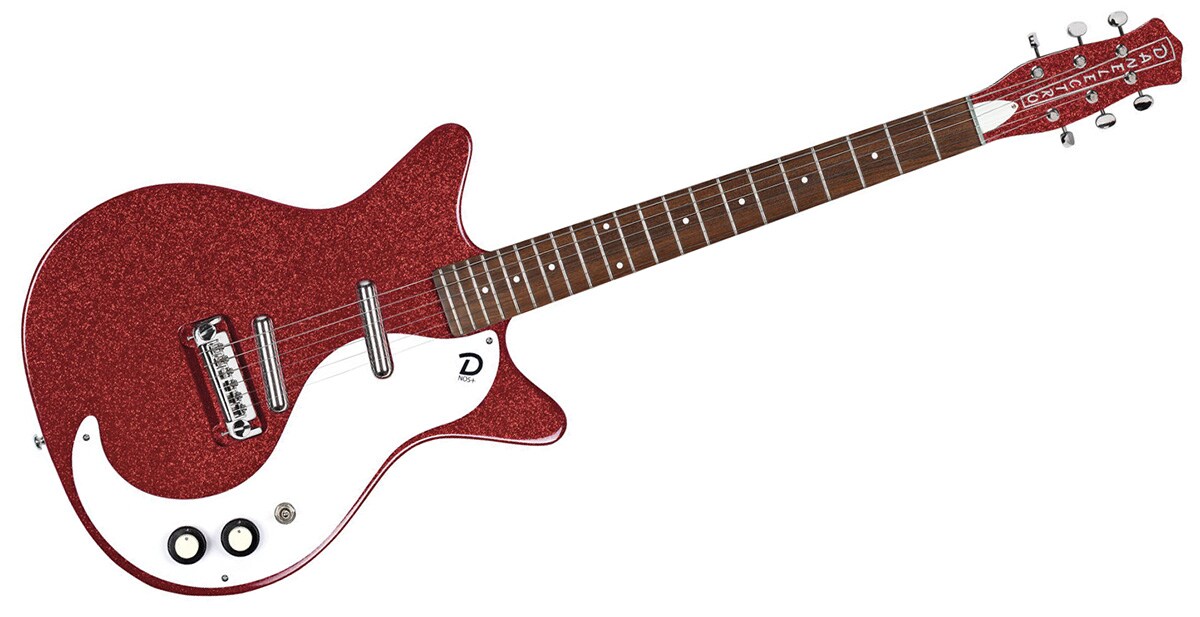 DANELECTRO/59 M NOS+ Metalflake Red