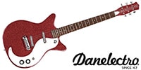 DANELECTRO 59 M NOS+ Metalflake Red