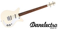 DANELECTRO 59DC Short Scale Bass Vintage Cream