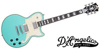 D’Angelico Deluxe Atlantic Limited Edition Matte Surf Green