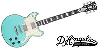 D’Angelico Deluxe Brighton Limited Edition Matte Surf Green