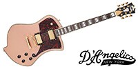 D’Angelico Deluxe Ludlow Limited Edition Matte Rose Gold