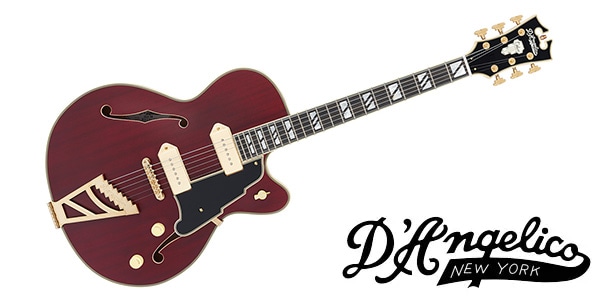 D&#39;Angelico / Deluxe 59 Satin Trans Wine