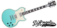 D'Angelico / Deluxe Atlantic Limited Edition Matte Surf Green