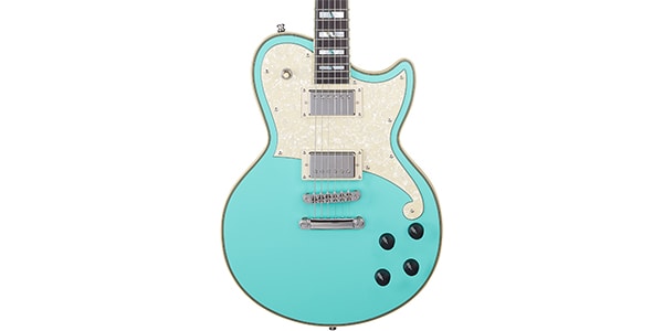 D&#39;Angelico / Deluxe Atlantic Limited Edition Matte Surf Green画像3
