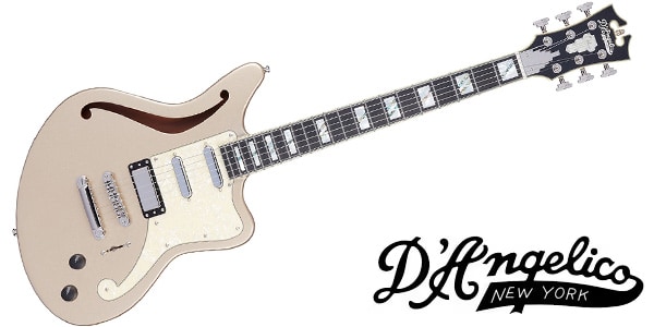 D&#39;Angelico ( ディアンジェリコ )  / Deluxe Bedford SH Desert Gold