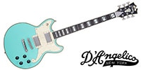D'Angelico / Deluxe Brighton Limited Edition Matte Surf Green