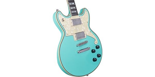 D&#39;Angelico / Deluxe Brighton Limited Edition Matte Surf Green画像4