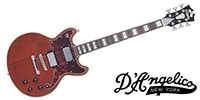 D'Angelico / Deluxe Brighton Matte Walnut