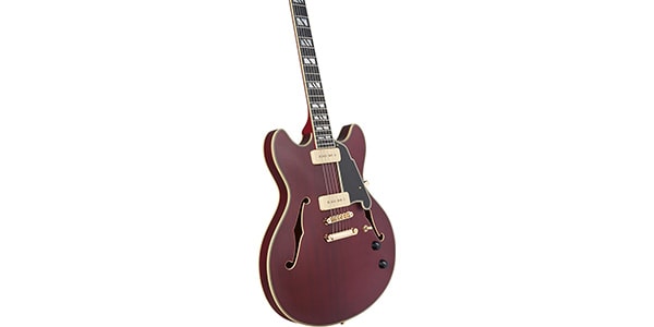 D&#39;Angelico / Deluxe DC P-90 Satin Trans Wine画像3