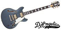 D’Angelico Deluxe Mini DC Limited Edition Matte Charcoal