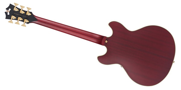 D&#39;Angelico / Deluxe Mini DC P-90 Satin Trans Wine画像2