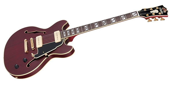 D&#39;Angelico / Deluxe Mini DC P-90 Satin Trans Wine画像3