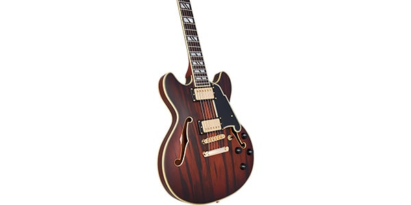 D&#39;Angelico / Deluxe Mini DC Satin Brown Burst画像4