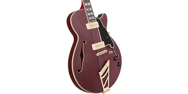 D&#39;Angelico / Deluxe SS P-90 SATIN TRANS WINE画像2