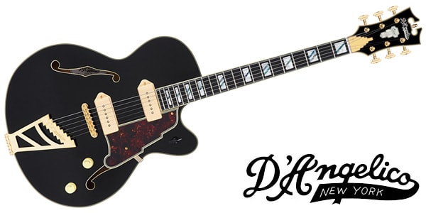 D&#39;Angelico / Excel 59 Solid Black