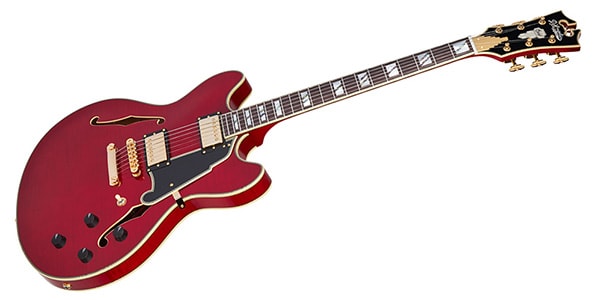 D&#39;Angelico / Excel DC Trans Cherry画像3