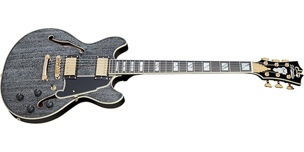D'Angelico ( ディアンジェリコ ) Excel Mini DC Black Dog 送料