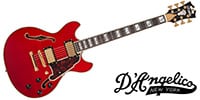 D'Angelico / Excel Mini DC Trans Cherry