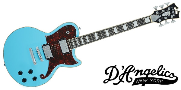 D&#39;Angelico / Premier Brandon Niederauer Atlantic Sonic Blue