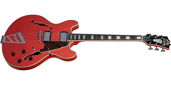 D&#39;Angelico / Premier DC Stairstep Fiesta Red画像3