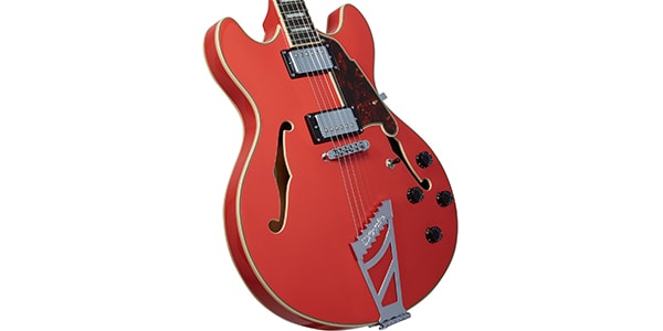 D&#39;Angelico / Premier DC Stairstep Fiesta Red画像4