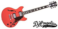 D’Angelico Premier Mini DC Fiesta Red