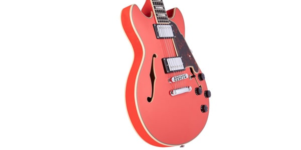 D'Angelico ( ディアンジェリコ ) Premier Mini DC Fiesta Red