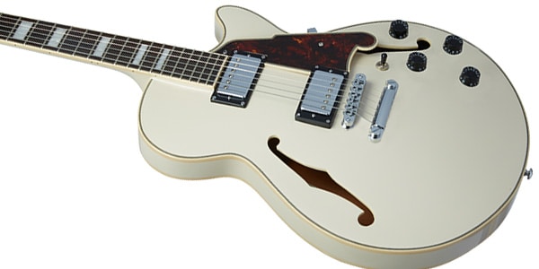 D'Angelico ディアンジェリコ エレキギター Premier SS, Champagne