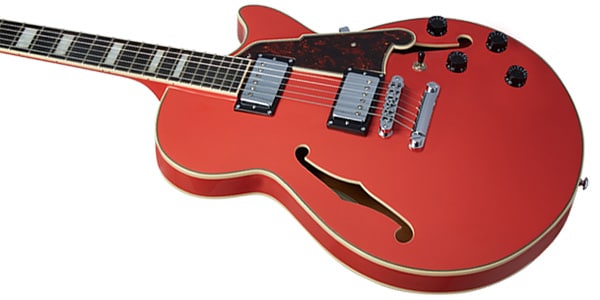 D'Angelico ( ディアンジェリコ ) Premier SS Fiesta Red 送料