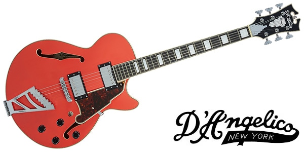 D'Angelico ( ディアンジェリコ ) Premier EXL-1Fiesta Red 送料