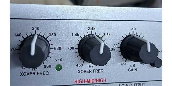 dbx / 234xs クロスオーバー(チャンネルディバイダー) アウトレット品 画像3