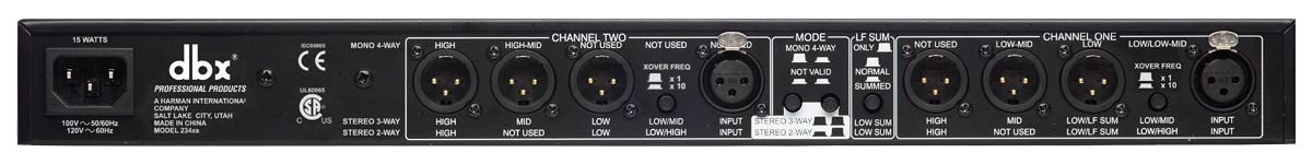 dbx ( ディービーエックス ) 234xs クロスオーバー(チャンネル 