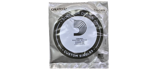 DADDARIO / CG065 Single XL Chromes Flat Wound 065