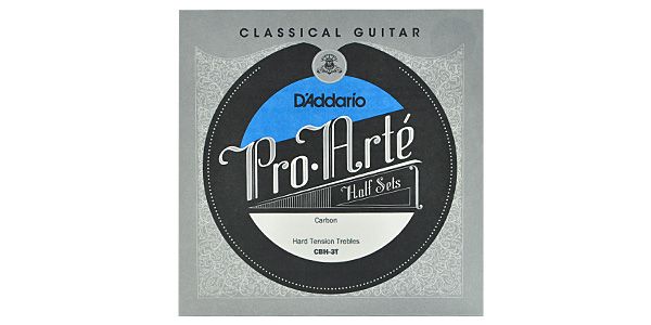 DADDARIO/CBH-3T Pro-Arte Carbon Trebles Half Sets Hard